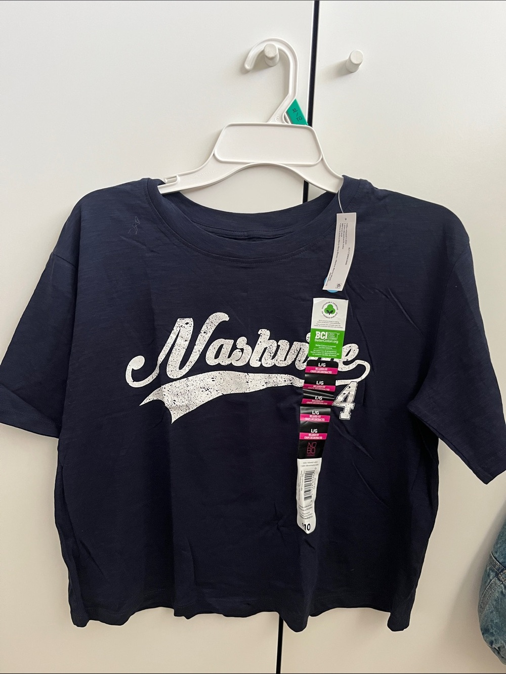 No Boundaries Navy Short Sleeve Nashville Graphic Tee